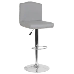Flash Furniture Bellagio Contemporary Adjustable Height Crown Back Barstool With Accent Nail Trim 29 Flash Furniture Bellagio Contemporary Adjustable Height Crown Back Barstool With Accent Nail Trim -Flash Furniture GUEST 38c52d4f 6843 4c77 83ee 67cad3a99ff2
