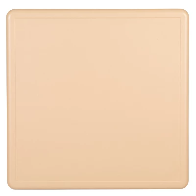 Flash Furniture 24" Square Plastic Height Adjustable Activity Table Set With 4 Chairs 6 Flash Furniture 24" Square Plastic Height Adjustable Activity Table Set With 4 Chairs - Image 4