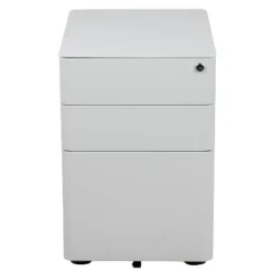 Flash Furniture Modern 3-Drawer Mobile Locking Filing Cabinet With Anti-Tilt Mechanism And Hanging Drawer For Legal & Letter Files -Flash Furniture GUEST 3b03ce79 6445 483c a5ef cf24678c3582