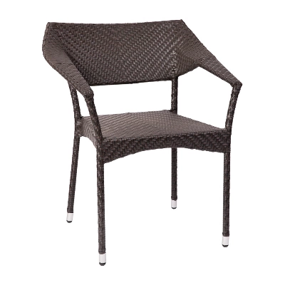 Flash Furniture Jace Commercial Grade Stacking Patio Chair, All Weather PE Rattan Wicker Patio Dining Chair 14 Flash Furniture Jace Commercial Grade Stacking Patio Chair, All Weather PE Rattan Wicker Patio Dining Chair - Image 12