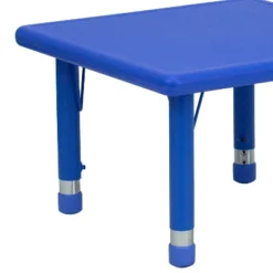 Flash Furniture 24" Square Plastic Height Adjustable Activity Table -Flash Furniture GUEST 3d07830f a5b9 4a88 ae0b 1ccd006ade2b