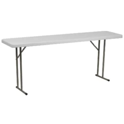 Flash Furniture 6-Foot Plastic Folding Training Table -Flash Furniture GUEST 3d2e0689 1058 4bc0 9088 3bd69a4f4c2d