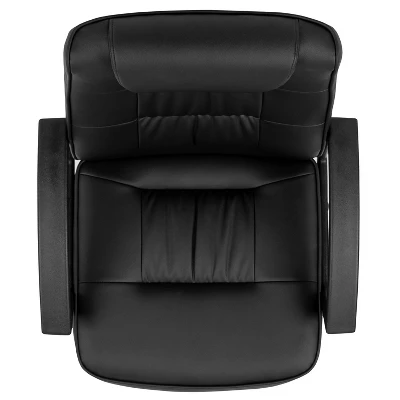 Flash Furniture Biscayne Flash Fundamentals High Back Black LeatherSoft-Padded Task Office Chair With Arms 10 Flash Furniture Biscayne Flash Fundamentals High Back Black LeatherSoft-Padded Task Office Chair With Arms - Image 8