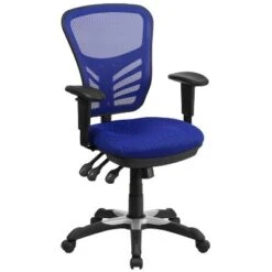 Flash Furniture Mid-Back Mesh Multifunction Executive Swivel Ergonomic Office Chair With Adjustable Arms -Flash Furniture GUEST 40b4b490 fe40 4184 a20a 9728528dcd40