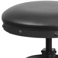 Flash Furniture 24'' Counter Height Stool With Swivel Lift Black LeatherSoft Seat -Flash Furniture GUEST 418fbe2c 93f8 4f37 ac9e 85c5c58867a9