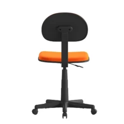 Flash Furniture Low Back Light Orange Adjustable Student Swivel Task Office Chair With Padded Mesh Seat And Back - Homeschool Study Chair -Flash Furniture GUEST 42341185 fc6d 45c8 8e4a 4b2e0aede049
