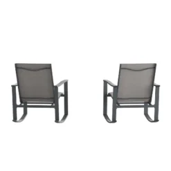 Flash Furniture Brazos Set Of 2 Outdoor Rocking Chairs With Flex Comfort Material And Metal Frame -Flash Furniture GUEST 42646162 a74d 4da9 a7fa 0f36b27a13f8