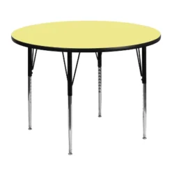Flash Furniture 48'' Round Thermal Laminate Activity Table - Standard Height Adjustable Legs 19 Flash Furniture 48'' Round Thermal Laminate Activity Table - Standard Height Adjustable Legs -Flash Furniture GUEST 42a5c86f 9e17 4468 940d 07a851df89f9