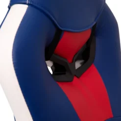 Flash Furniture Ergonomic PC Office Computer Chair - Adjustable Red & Blue Designer Gaming Chair - 360° Swivel - Red Dual Wheel Casters -Flash Furniture GUEST 460fe285 af69 4046 aa11 b35380a0b5a6