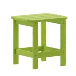 Flash Furniture Charlestown All-Weather Poly Resin Wood Commercial Grade Adirondack Side Table 33 Flash Furniture Charlestown All-Weather Poly Resin Wood Commercial Grade Adirondack Side Table -Flash Furniture GUEST 46e38898 2840 49f6 861d 515a035e8362
