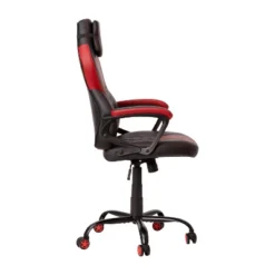 Flash Furniture Ergonomic Office Computer Chair - Adjustable Black And Red Designer Gaming Chair - 360° Swivel - Red Dual Wheel Casters -Flash Furniture GUEST 47bd88f2 666e 47eb ad31 47a0916dcd65