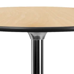 Flash Furniture Lars 30'' Round Wood Cocktail Table With 30'' And 42'' Columns - Set Of 5 -Flash Furniture GUEST 48fce5fe 0586 41e4 9d7c 8866082dc750