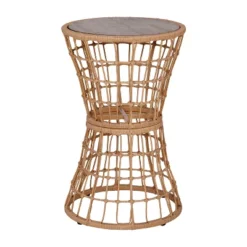 Flash Furniture Devon 3-Piece Patio Bistro Set, Indoor/Outdoor Rattan Rope Chairs, Acacia Wood Top Table & Seat Cushions 23 Flash Furniture Devon 3-Piece Patio Bistro Set, Indoor/Outdoor Rattan Rope Chairs, Acacia Wood Top Table & Seat Cushions -Flash Furniture GUEST 49745ef9 7608 4a9a 8ae3 f03e33ae1e3b