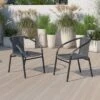 Flash Furniture 2 Pack Rattan Indoor-Outdoor Restaurant Stack Chair -Flash Furniture GUEST 4a9acb9d d499 4e8a a847 db02d34c1b3a