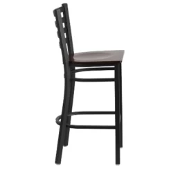 Flash Furniture Black Ladder Back Metal Restaurant Barstool -Flash Furniture GUEST 4bc35c71 8fcb 49e5 bd16 d0e805dbebb7