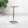 Flash Furniture Mellie 23.25" Round Aluminum Indoor-Outdoor Bar Height Table With Flip-Up Table - Set Of 4 1 Flash Furniture Mellie 23.25" Round Aluminum Indoor-Outdoor Bar Height Table With Flip-Up Table - Set Of 4 -Flash Furniture GUEST 4cd55cfb 0b43 476f 956e 88a5f0a69aa0
