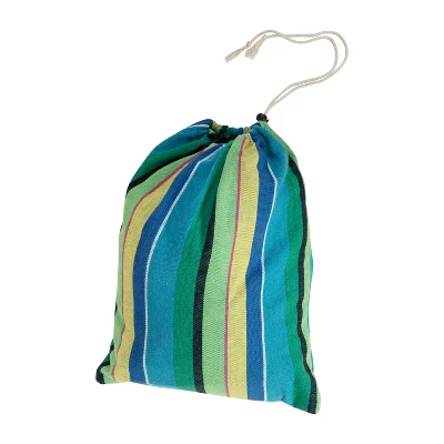 Flash Furniture Lola 2 Person Hammock With Stand And Premium Carry Bag, Cotton Hammock With Space Saving Steel Stand, 450 LBS. Static Weight Capacity 8 Flash Furniture Lola 2 Person Hammock With Stand And Premium Carry Bag, Cotton Hammock With Space Saving Steel Stand, 450 LBS. Static Weight Capacity - Image 6