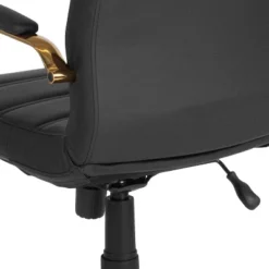 Flash Furniture Mid-Back Executive Swivel Office Chair With Metal Frame And Arms 23 Flash Furniture Mid-Back Executive Swivel Office Chair With Metal Frame And Arms -Flash Furniture GUEST 50d89aac 0347 4b39 b9fe a42d303fd9f2