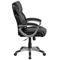 Flash Furniture Mid-Back LeatherSoftSoft Executive Swivel Office Chair With Padded Arms -Flash Furniture GUEST 53253b94 5eea 407d b045 88488bf37f1f