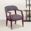 Flash Furniture Conference Chair With Accent Nail Trim And Casters -Flash Furniture GUEST 5351ddf8 d1b4 482f ad45 b871acaff084