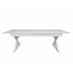 Flash Furniture HERCULES 8' X 40" Rectangular Solid Pine Folding Farm Table With X Legs -Flash Furniture GUEST 553ab434 b69b 459a 939b ac448696f230