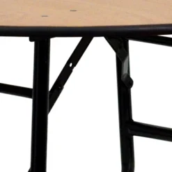 Flash Furniture 4-Foot Round Wood Folding Banquet Table With Clear Coated Finished Top 14 Flash Furniture 4-Foot Round Wood Folding Banquet Table With Clear Coated Finished Top -Flash Furniture GUEST 5645b642 ee24 4959 a906 9a35e7ec1e1b
