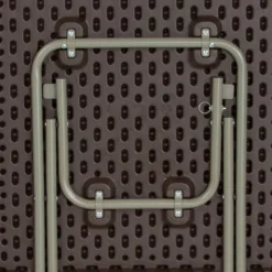 Flash Furniture 1.95-Foot Square Brown Rattan Plastic Folding Table -Flash Furniture GUEST 56c59366 11d0 47a0 beaa af81329622c2