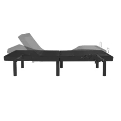 Flash Furniture Selene Adjustable Upholstered Bed Base With Wireless Remote, Three Leg Heights, & Independent Head/Foot Incline -Flash Furniture GUEST 570aa8e5 f06b 496c bb89 b5b5a725bbc3