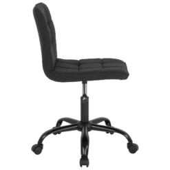 Flash Furniture Sorrento Home And Office Armless Task Office Chair With Tufted Back/Seat -Flash Furniture GUEST 5ace3c67 7d59 475f 9f7f 8944c3e25fbd