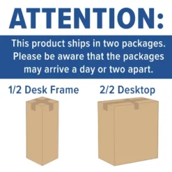 Flash Furniture Electric Height Adjustable Standing Desk - Table Top 48" Wide - 24" Deep -Flash Furniture GUEST 5be2a6b3 e940 49cb b86e 1a76890668cd