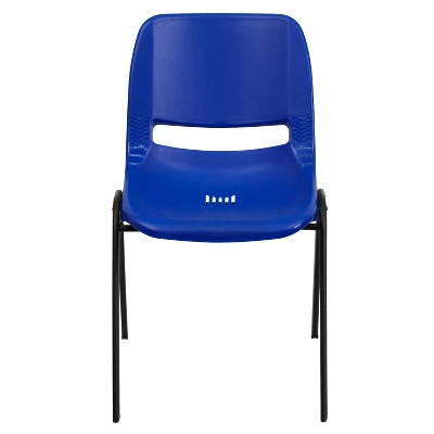 Flash Furniture HERCULES Series 661 Lb. Capacity Ergonomic Shell Stack Chair With 16'' Seat Height 12 Flash Furniture HERCULES Series 661 Lb. Capacity Ergonomic Shell Stack Chair With 16'' Seat Height - Image 10