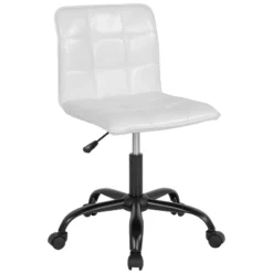 Flash Furniture Sorrento Home And Office Armless Task Office Chair With Tufted Back/Seat -Flash Furniture GUEST 5c85cc7c 926f 4922 9e67 b4261627e02f
