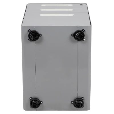 Flash Furniture Ergonomic 3-Drawer Mobile Locking Filing Cabinet With Anti-Tilt Mechanism And Hanging Drawer For Legal & Letter Files 11 Flash Furniture Ergonomic 3-Drawer Mobile Locking Filing Cabinet With Anti-Tilt Mechanism And Hanging Drawer For Legal & Letter Files - Image 9