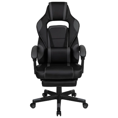 Flash Furniture X40 Gaming Chair Racing Ergonomic Computer Chair With Fully Reclining Back/Arms, Slide-Out Footrest, Massaging Lumbar 5 Flash Furniture X40 Gaming Chair Racing Ergonomic Computer Chair With Fully Reclining Back/Arms, Slide-Out Footrest, Massaging Lumbar - Image 3