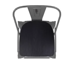 Flash Furniture Lincoln 24'' High Indoor Counter Height Stool With Back With Poly Resin Wood Seat -Flash Furniture GUEST 608a4a7a 39d3 413a 87da 3e9e868d318c