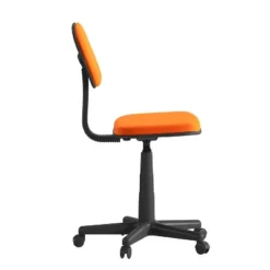 Flash Furniture Low Back Light Orange Adjustable Student Swivel Task Office Chair With Padded Mesh Seat And Back - Homeschool Study Chair -Flash Furniture GUEST 6267e208 dcdd 47a3 a357 57469fe09d16