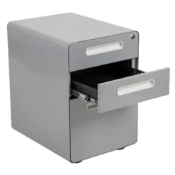 Flash Furniture Ergonomic 3-Drawer Mobile Locking Filing Cabinet With Anti-Tilt Mechanism And Hanging Drawer For Legal & Letter Files 23 Flash Furniture Ergonomic 3-Drawer Mobile Locking Filing Cabinet With Anti-Tilt Mechanism And Hanging Drawer For Legal & Letter Files -Flash Furniture GUEST 62f43007 2ee3 4827 8e38 96673b22fb6a