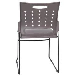 Flash Furniture 5 Pack HERCULES Series 881 Lb. Capacity Sled Base Stack Chair With Air-Vent Back -Flash Furniture GUEST 63048ffe e8ec 487f 8807 0fd1b1f0482c