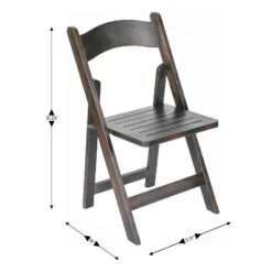 Flash Furniture Holden Commercial Grade Solid Wood Folding Dining Chair - Set Of 2 -Flash Furniture GUEST 63ba3f32 bd9d 4349 adb8 38aec3046dc1 2