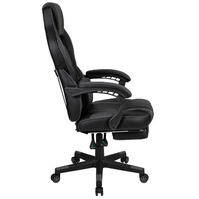 Flash Furniture X40 Gaming Chair Racing Ergonomic Computer Chair With Fully Reclining Back/Arms, Slide-Out Footrest, Massaging Lumbar 4 Flash Furniture X40 Gaming Chair Racing Ergonomic Computer Chair With Fully Reclining Back/Arms, Slide-Out Footrest, Massaging Lumbar - Image 2