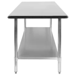 Flash Furniture Stainless Steel 18 Gauge Prep And Work Table With Undershelf - NSF Certified -Flash Furniture GUEST 667ec627 d501 4ce3 984d adc4099be245