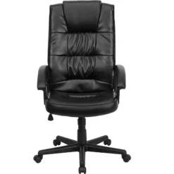 Flash Furniture Nora High Back Black LeatherSoft Executive Swivel Office Chair With Arms 9 Flash Furniture Nora High Back Black LeatherSoft Executive Swivel Office Chair With Arms -Flash Furniture GUEST 676517c4 1d50 4a1b 8784 d733a8c9ef3c