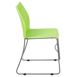 Flash Furniture HERCULES Series 661 Lb. Capacity Stack Chair With Air-Vent Back And Powder Coated Sled Base -Flash Furniture GUEST 686656c4 6372 4106 acd8 04811b8a4853