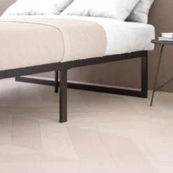 Flash Furniture 14 Inch Metal Platform Bed Frame - No Box Spring Needed With Steel Slat Support And Quick Lock Functionality -Flash Furniture GUEST 68b0d75a 9b52 4c51 a754 e9a4668354dd