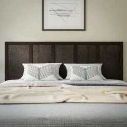 Flash Furniture Oliver Paneled Wooden Adjustable Headboard For Universal Metal Bed Frames -Flash Furniture GUEST 6a2f92f1 1128 4f8d ab76 6e6d338c7d82