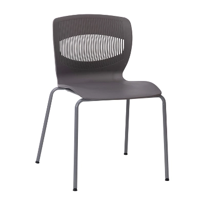 Flash Furniture HERCULES Series Commercial Grade 770 Lb. Capacity Ergonomic Stack Chair With Lumbar Support And Steel Frame 13 Flash Furniture HERCULES Series Commercial Grade 770 Lb. Capacity Ergonomic Stack Chair With Lumbar Support And Steel Frame - Image 11