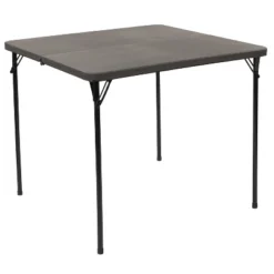 Flash Furniture 2.83-Foot Square Bi-Fold Plastic Folding Table With Carrying Handle 26 Flash Furniture 2.83-Foot Square Bi-Fold Plastic Folding Table With Carrying Handle -Flash Furniture GUEST 6caf2f2f a54a 485a 8ec0 709190e47bd9