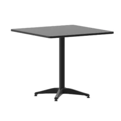 Flash Furniture Mellie 31.5'' Square Aluminum Indoor-Outdoor Table With Base 22 Flash Furniture Mellie 31.5'' Square Aluminum Indoor-Outdoor Table With Base -Flash Furniture GUEST 6ee7151e 60c4 4db7 b07f d5627fcb56f5