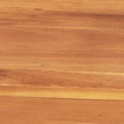 Flash Furniture Martindale Solid Acacia Wood Patio Dining Bench For 2 With Slatted Top And Black Flared Wooden Legs In A Natural Finish -Flash Furniture GUEST 6fad3bad 5221 4f13 aa3f 2c99be265321 2