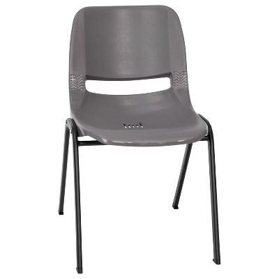Flash Furniture HERCULES Series 661 Lb. Capacity Ergonomic Shell Stack Chair With 16'' Seat Height 17 Flash Furniture HERCULES Series 661 Lb. Capacity Ergonomic Shell Stack Chair With 16'' Seat Height - Image 15